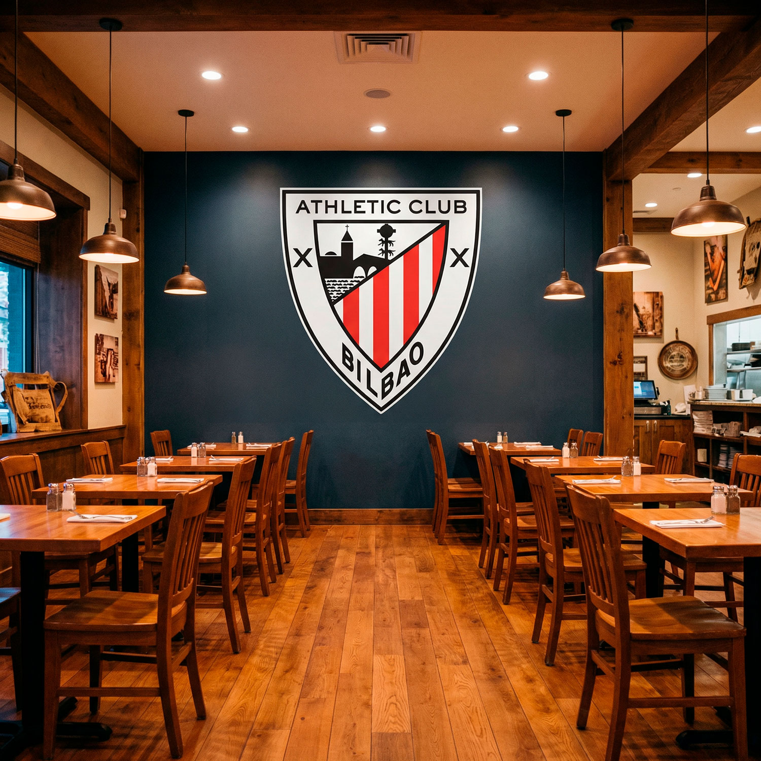 Wandtattoos: Schild Athletic Club Bilbao