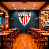 Wandtattoos: Schild Athletic Club Bilbao 24