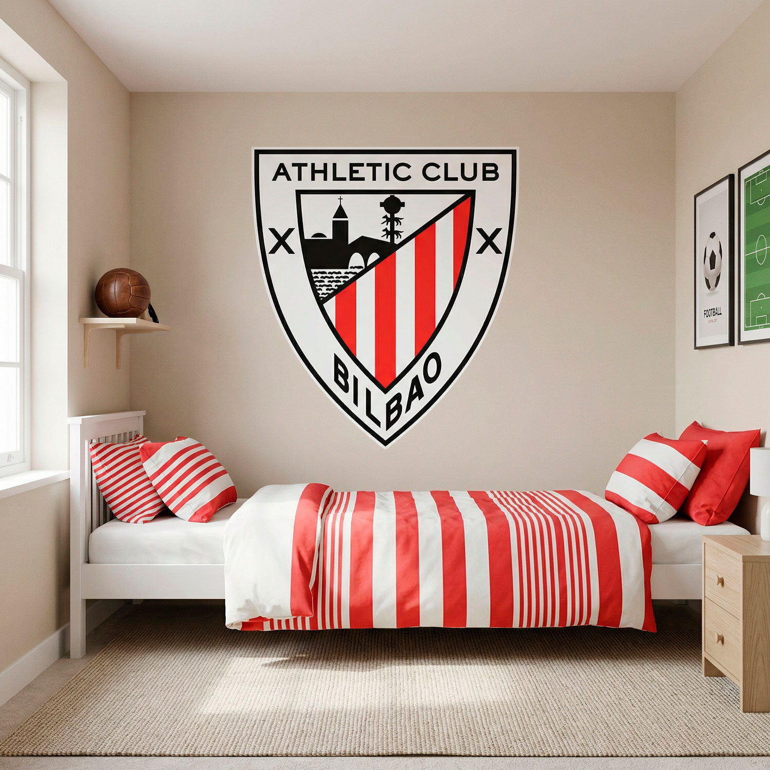 Wandtattoos: Schild Athletic Club Bilbao
