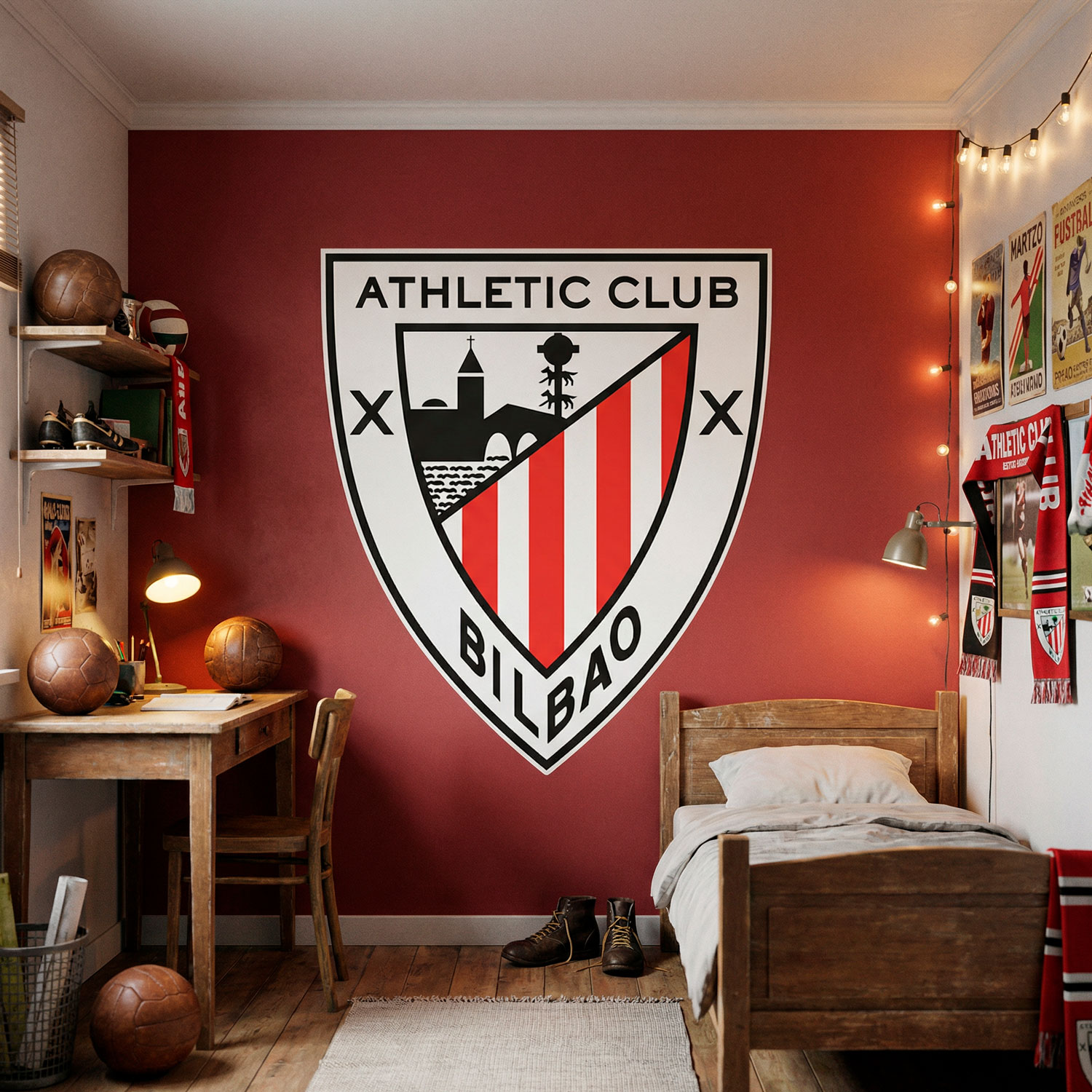 Wandtattoos: Schild Athletic Club Bilbao