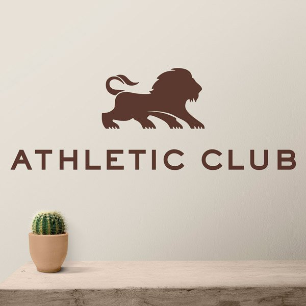 Wandtattoos: Athletic Club Bilbao Löwen