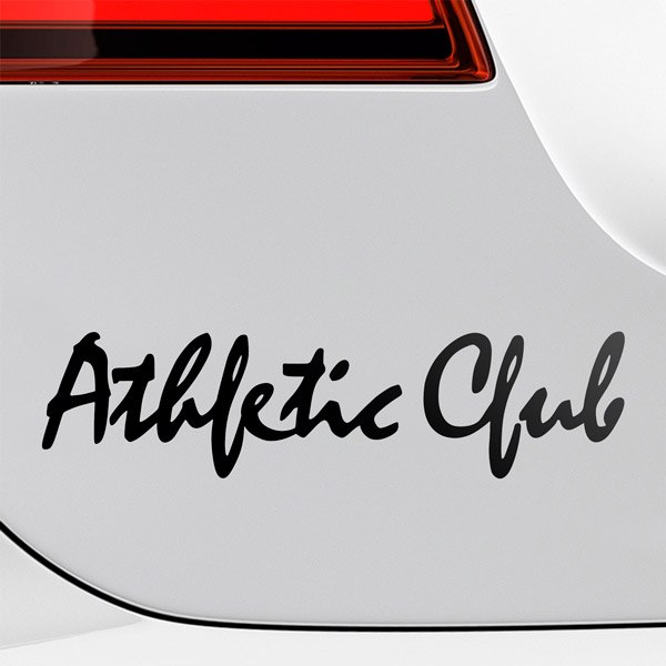Aufkleber: Athletic Club