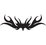 Aufkleber: Tribal