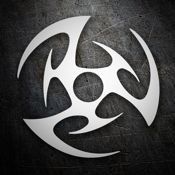 Aufkleber: Kreisförmig Tribal