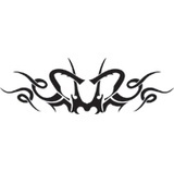 Aufkleber: Tribal