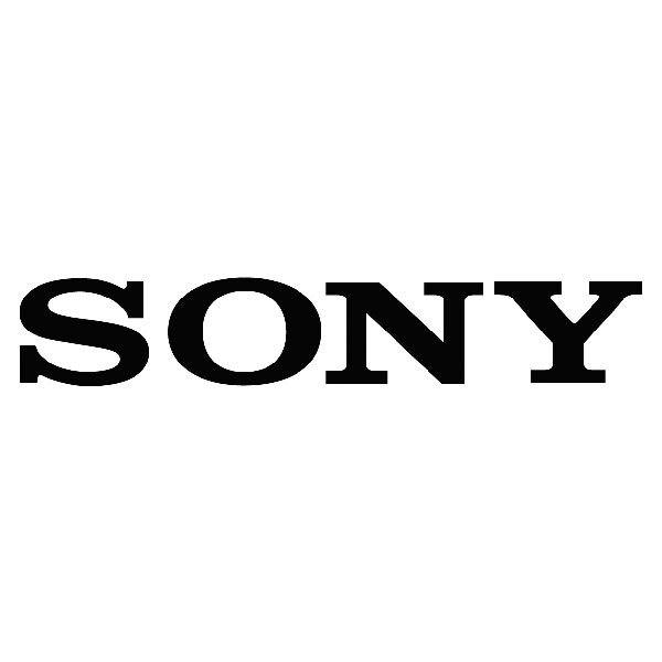 Aufkleber: Sony in Gro&szlig;buchstaben