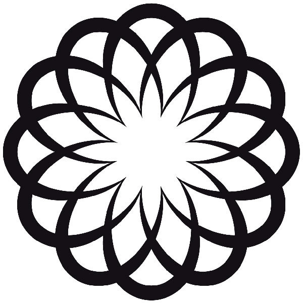 Wandtattoos: Grundlegendes Mandala