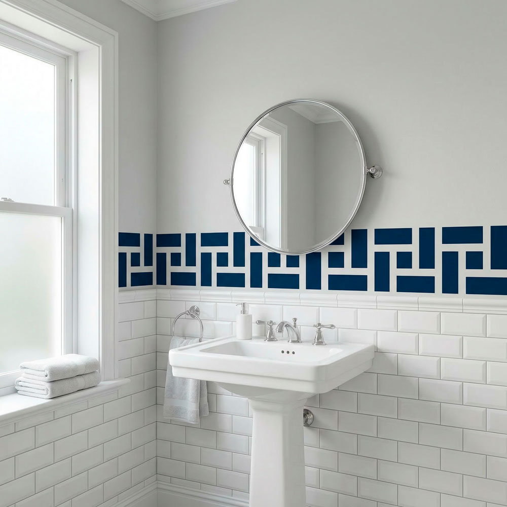 Wandtattoos: Bord&uuml;re  Griechische Grenzrechtecke