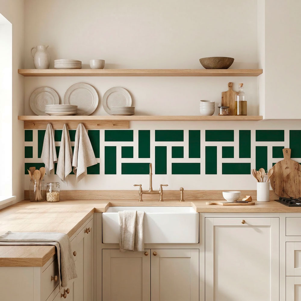 Wandtattoos: Bord&uuml;re  Griechische Grenzrechtecke