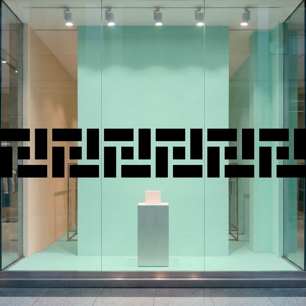 Wandtattoos: Bord&uuml;re  Griechische Grenzrechtecke