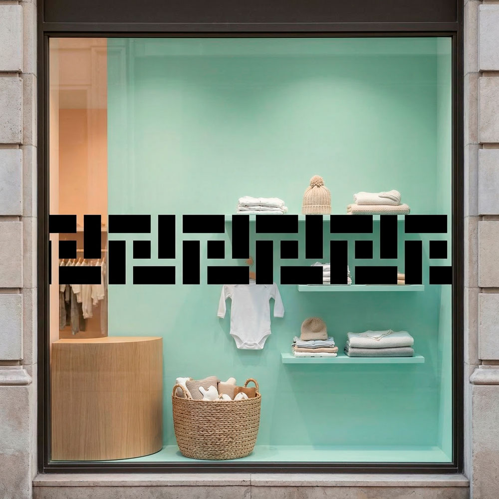 Wandtattoos: Bord&uuml;re  Griechische Grenzrechtecke