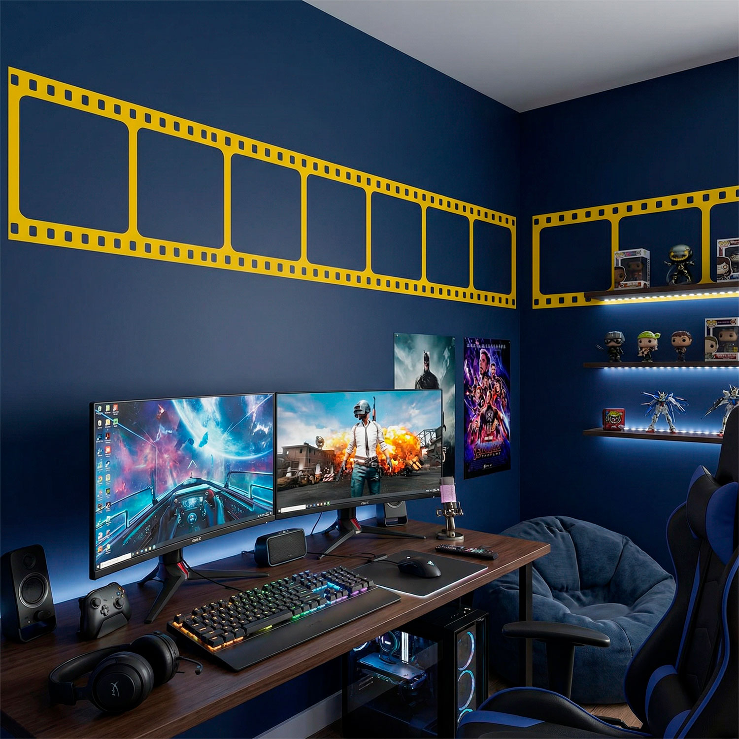 Wandtattoos: Bord&uuml;ren kino