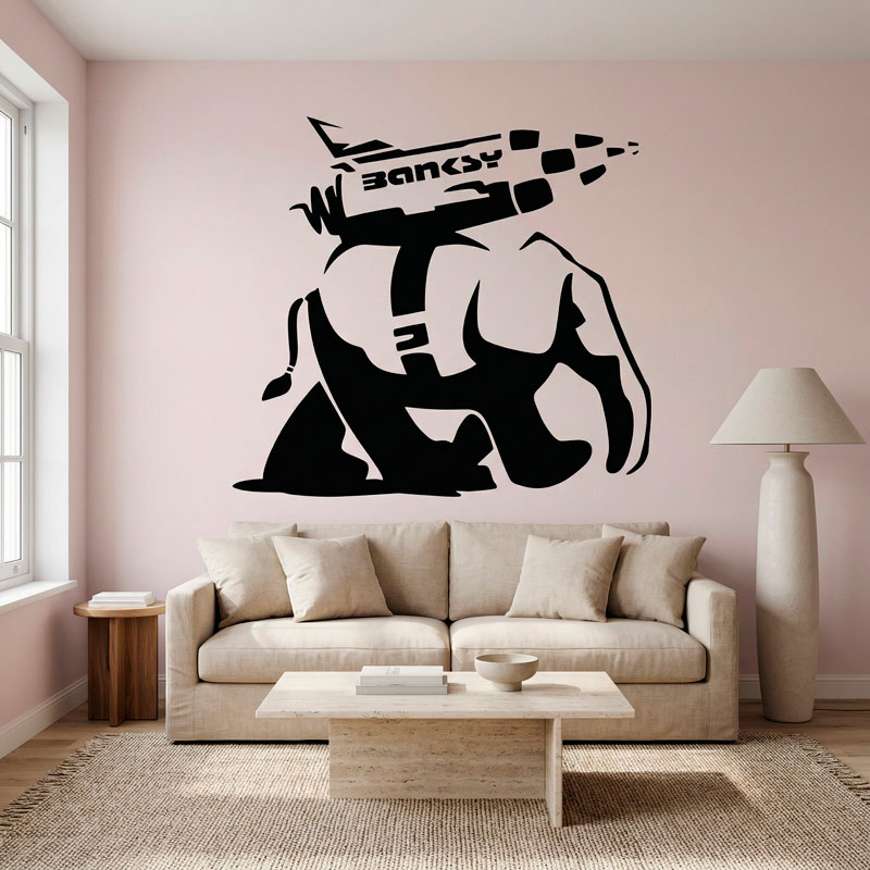 Banksy, Raketen-Elefant 5/9