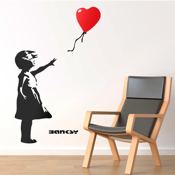 banksy mädchen mit einem ballon