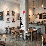 Wandtattoos: Banksy, M&auml;dchen Mit Einem Ballon 16