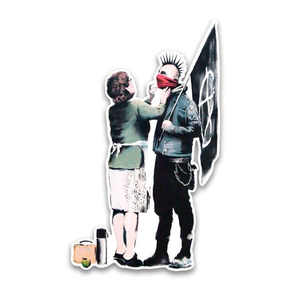 Wandtattoos: Banksy, die Mutter des Punk