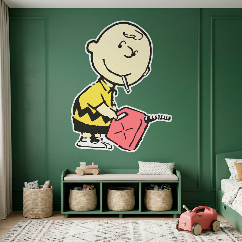 Banksy, Charlie Brown Benzin 2