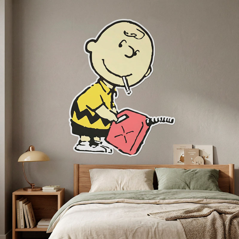 Banksy, Charlie Brown Benzin 4