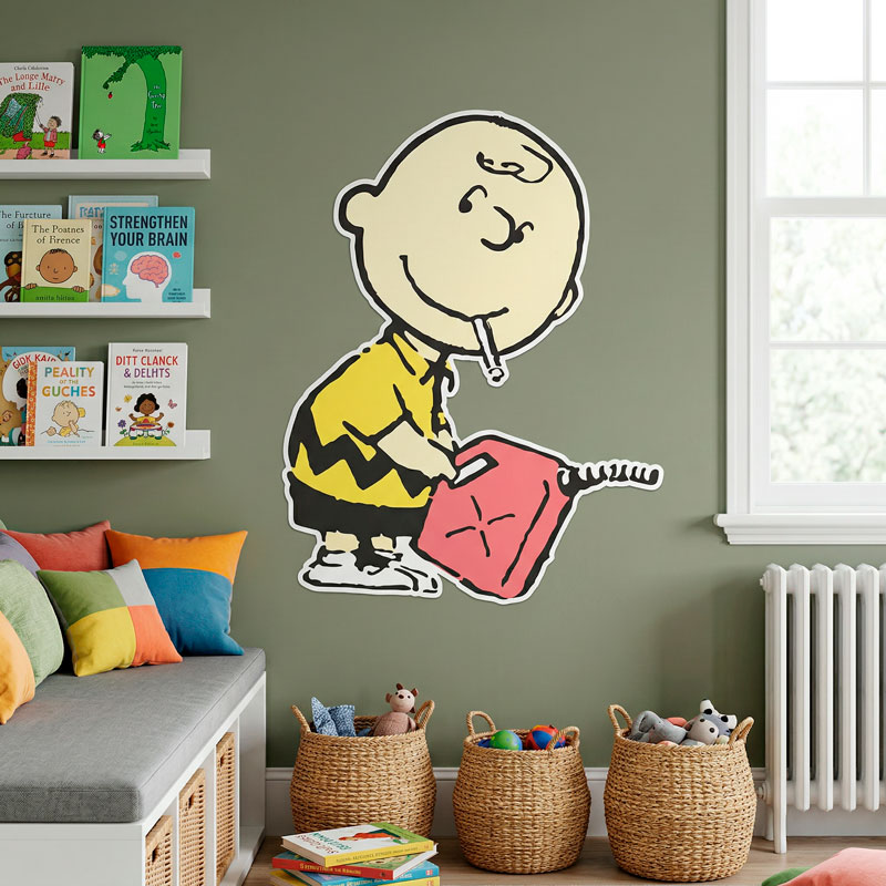 Banksy, Charlie Brown Benzin 6