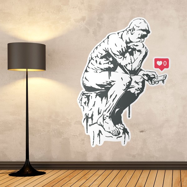 Wandtattoos: Banksy, Der Soziale Denker