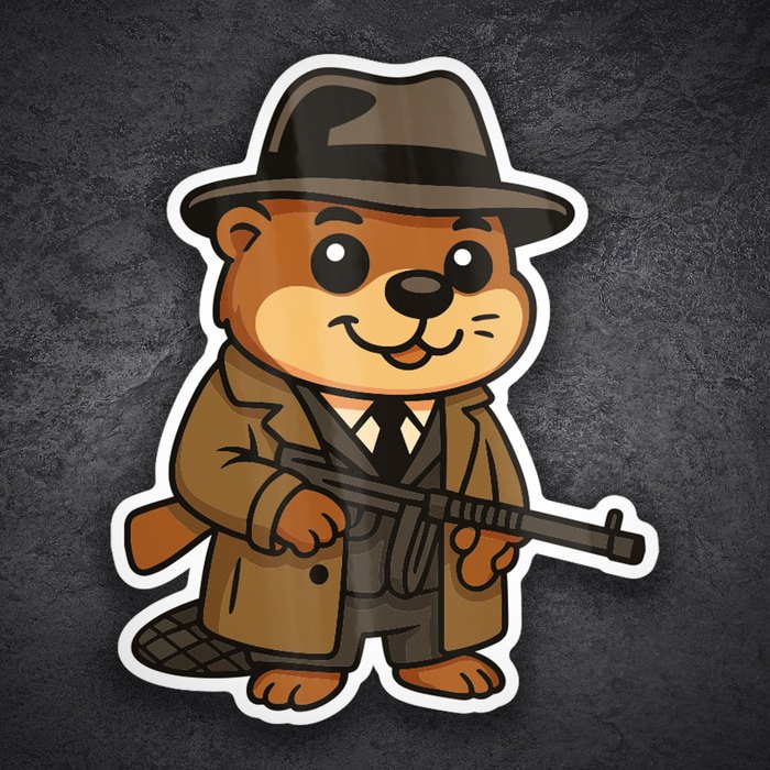 Aufkleber: Bobrito Bandito