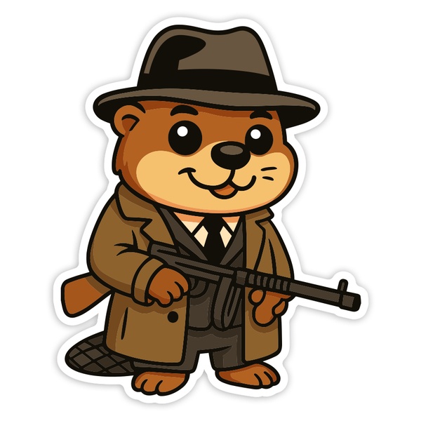 Aufkleber: Bobrito Bandito
