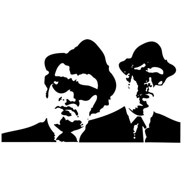 Wandtattoos: The Blues Brothers