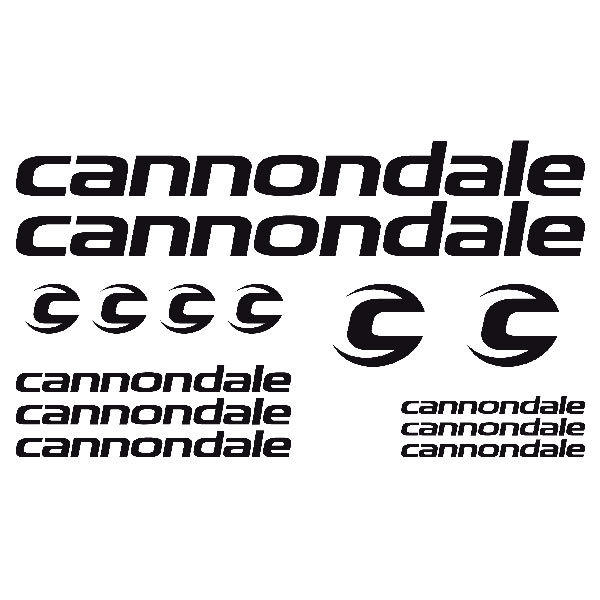 Aufkleber: Fahrrad MTB Kit Cannondale Classic