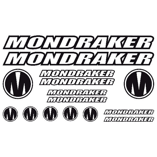 Aufkleber: Fahrrad MTB Set 15x Mondraker Special