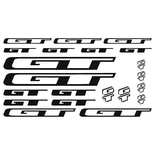 Aufkleber: Fahrrad MTB Kit GT