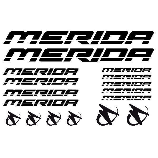 Aufkleber: Fahrrad MTB Set17X Merida Road