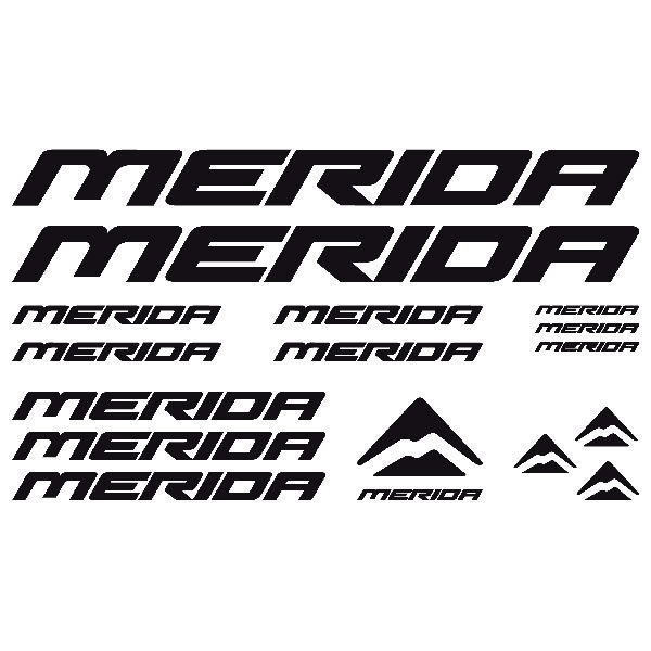 Aufkleber: Fahrrad Set16X MTB Kit Merida
