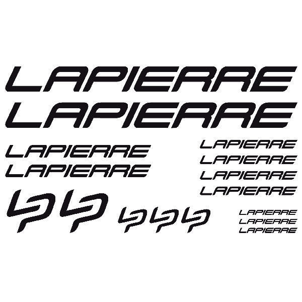 Aufkleber: Fahrrad MTB Set 16X Lapierre