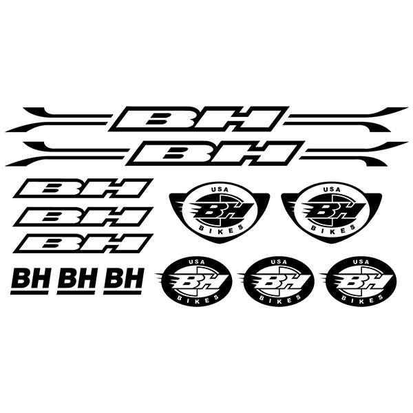 Aufkleber: Fahrrad MTB Kit BH Classic