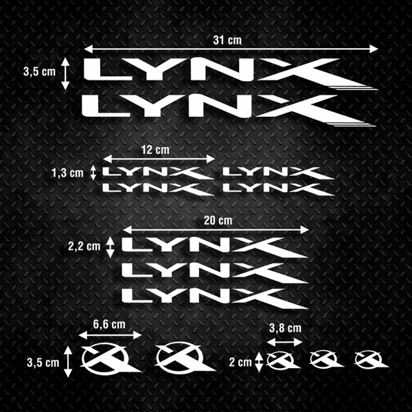 Aufkleber: Fahrrad MTB Kit BH Lynx