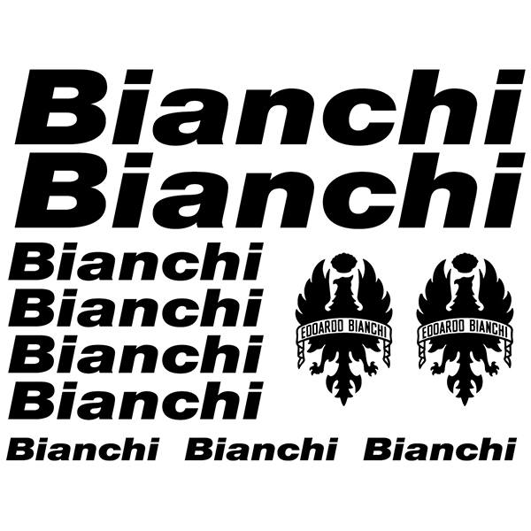 Aufkleber: Fahrrad Set 11X Bianchi