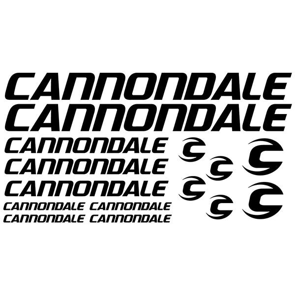 Aufkleber: Fahrrad MTB  Set 15X Cannondale Ultimate