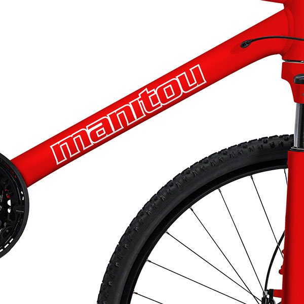 Aufkleber: Fahrrad MTB Kit Manitou