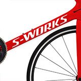 Aufkleber: Fahrrad Kit Specialized S-Works 2