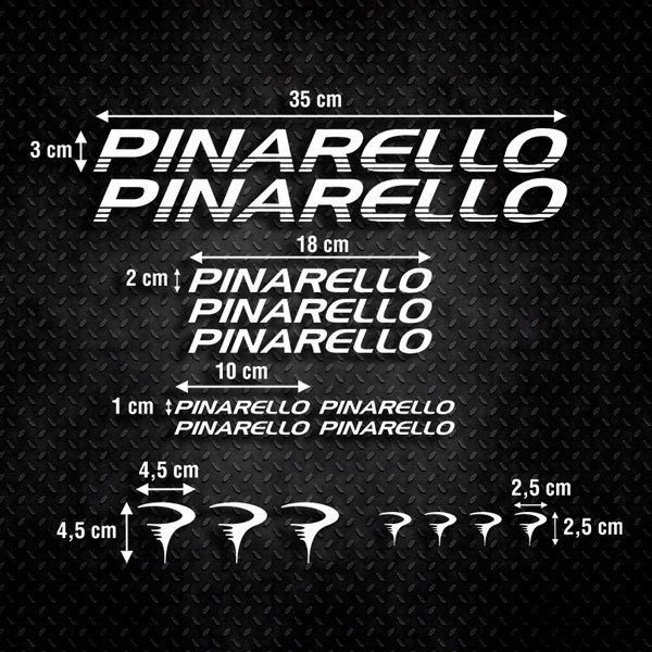 Aufkleber: Fahrrad Kit Pinarello
