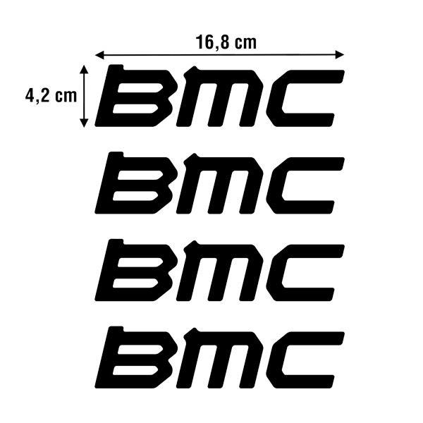 Aufkleber: Set 4X BMC-Modell