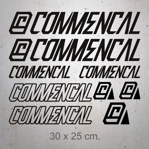 Commencal Aufkleber-Set 2/3