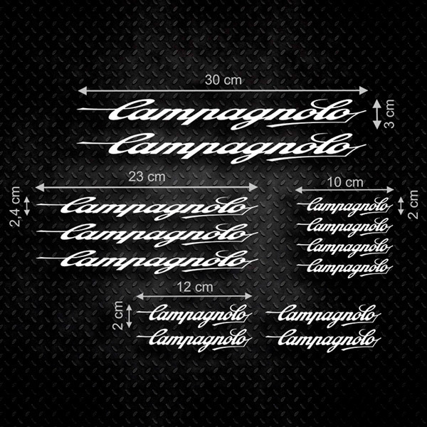 Aufkleber: Set 13X Campagnolo