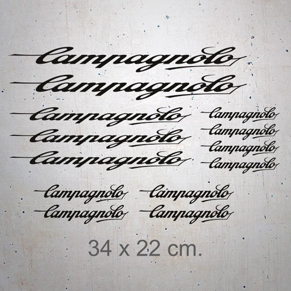 Aufkleber: Set 13X Campagnolo