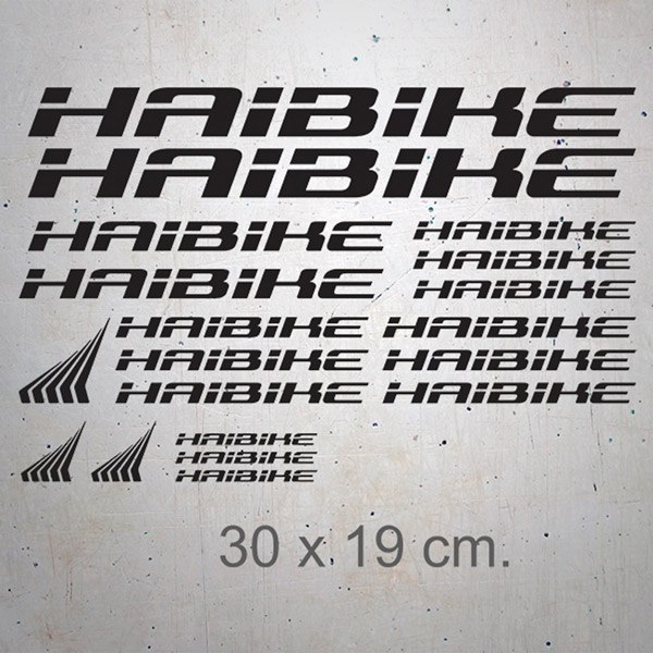 Aufkleber: Set 19X Haibike