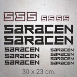 Aufkleber: Set 16X Saracen 2