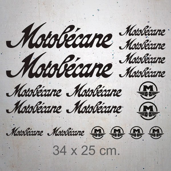 Motob&eacute;cane Aufkleber-Set 2/3