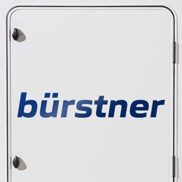 Wohnmobil aufkleber: Bürstner 2