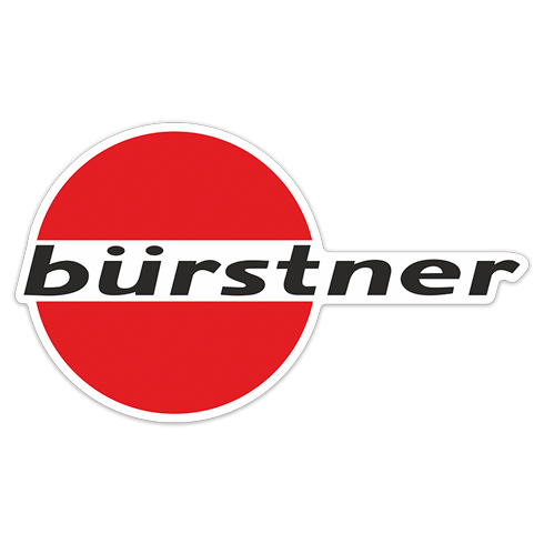 Aufkleber: Bürstner logo