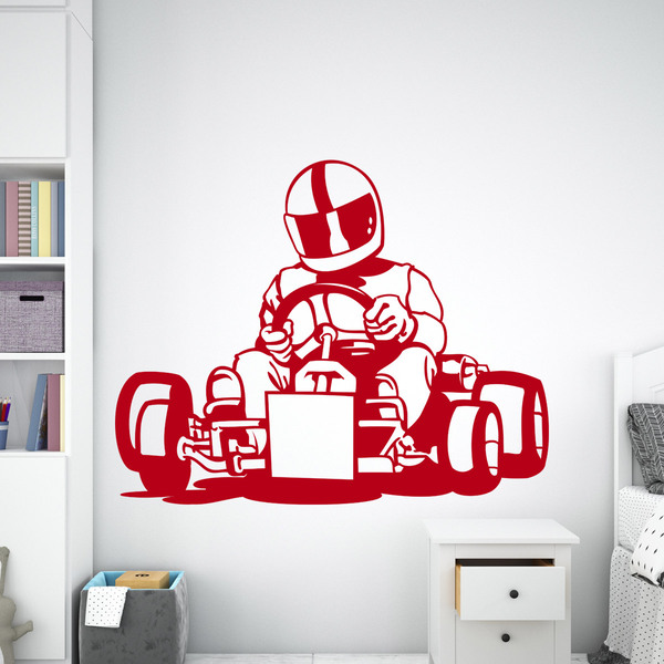 Wandtattoos: Karting